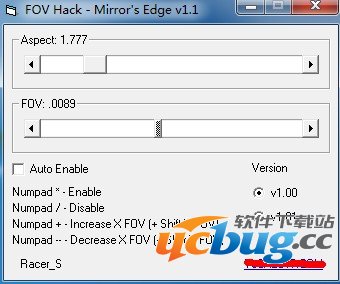 镜之边缘视野修改器V1.1 免费中文版