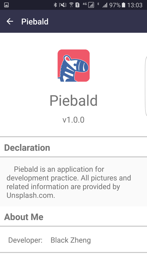 Piebald app