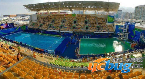 巴西里约奥运会跳水水池怎么变成绿色了