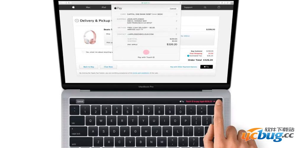 新款《MacBook Pro》笔记本怎么添加银行卡跟指纹