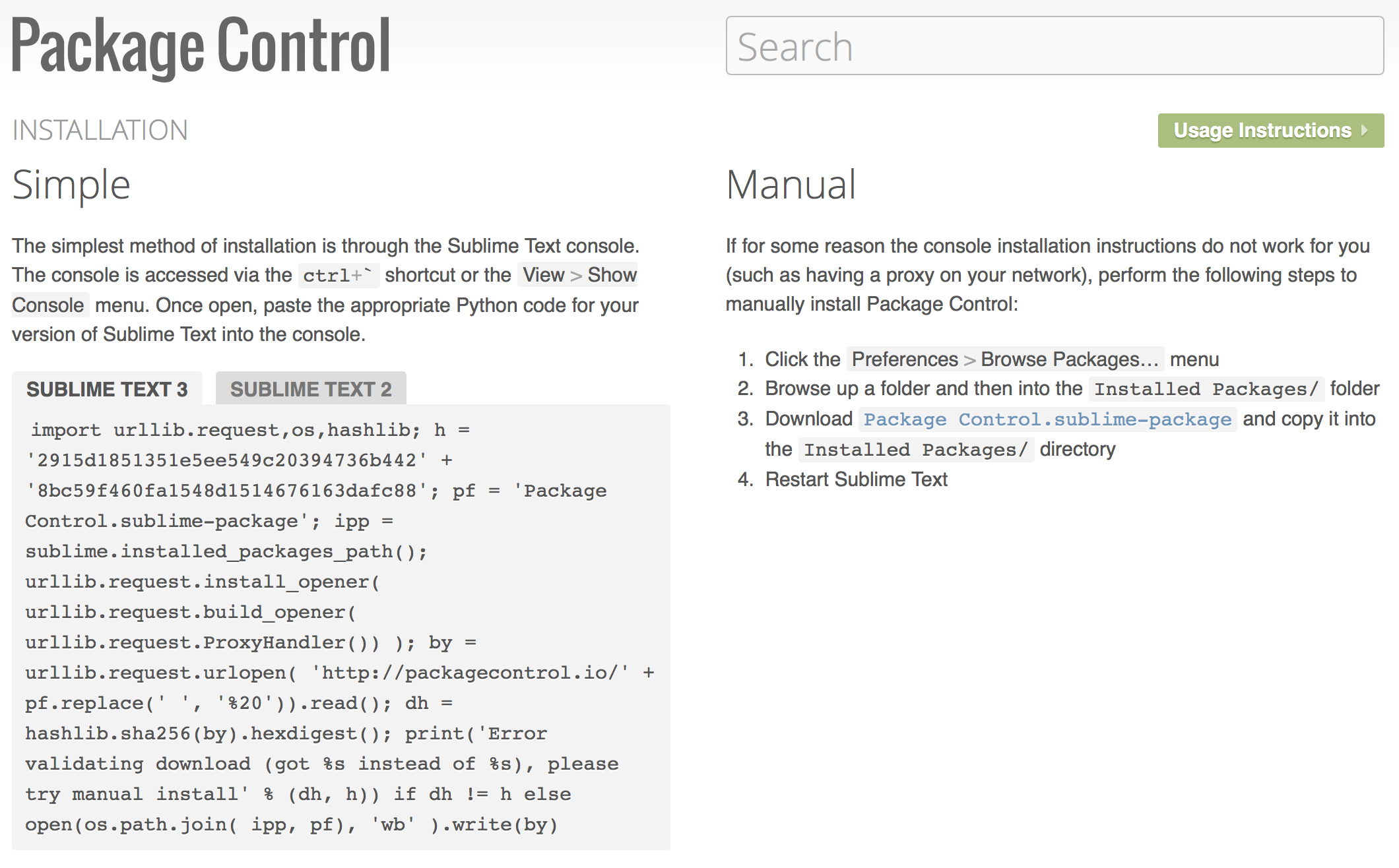 《sublime text 3》Mac版怎么使用及快捷键大全