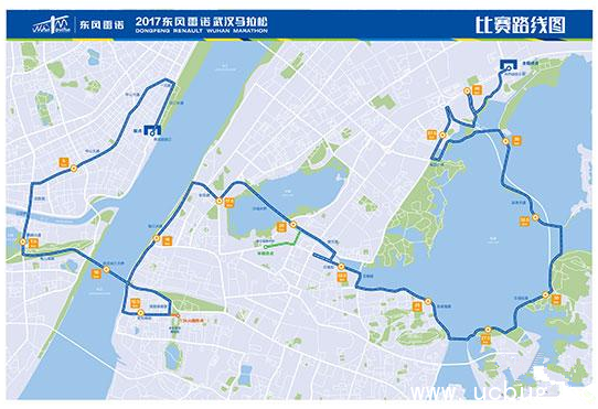 2017武汉马拉松路线是什么 比赛路线图介绍