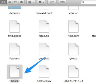 《Mac OS系统》怎么修改HOSTS文件