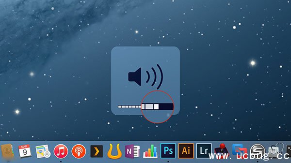 苹果Mac系统音量怎么微调小