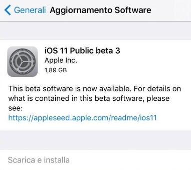《iOS11 Beta3公测版》都更新了哪些内容