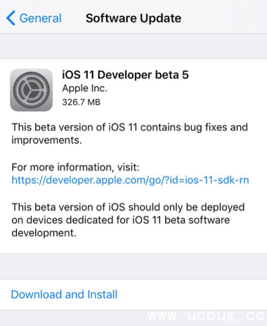《iOS11 Beta5系统》都更新了哪些内容