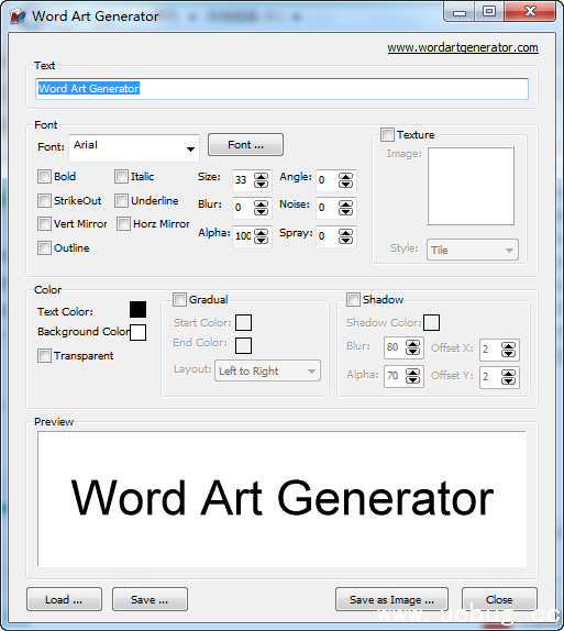 Word Art Generator