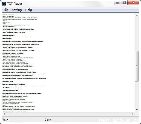 TXT播放器