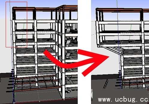 SketchUp框选拖拽插件