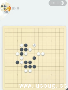 《微信欢乐五子棋腾讯版残局闯关》第4关怎么过