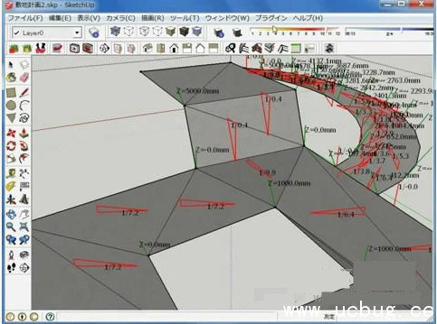 SketchUp坡地整理插件