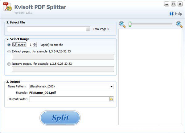 Kvisoft PDF Splitter