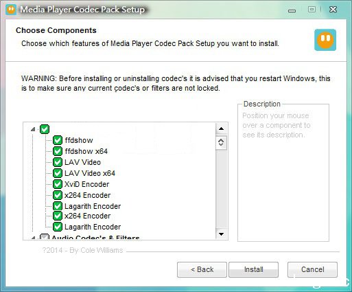 Media Player Codec Pack下载