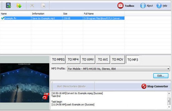 Boxoft FLV Converter