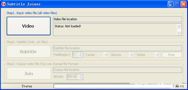Subtitle Joiner下载 Subtitle Joiner是一款专业的视频加字幕软件，可以轻松的将字幕添加到视频，包括滚动字幕和电影对白字幕，是您制作字幕的好帮手。软件绿色免安装，操作简单，有需要的朋友可以来本站下载！