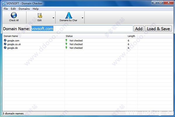 Domain Checker破解版
