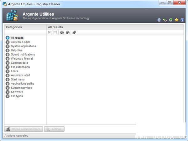 Argente Registry Cleaner