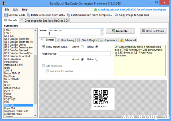 ByteScout BarCode Generator