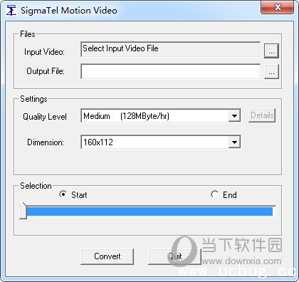 SigmaTel Motion Video