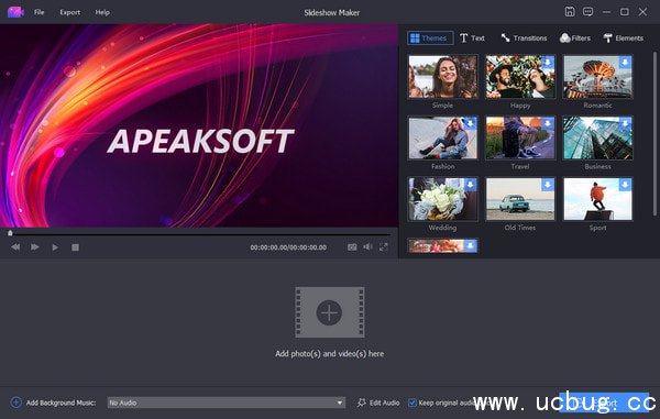 Apeaksoft Slideshow Maker