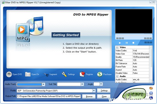 5Star DVD to MPEG Ripper