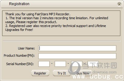 FairStars MP3 Recorder