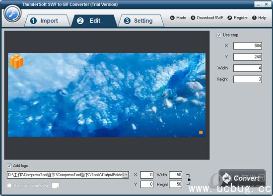 ThunderSoft SWF to GIF Converter