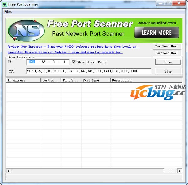 FreePortScanner