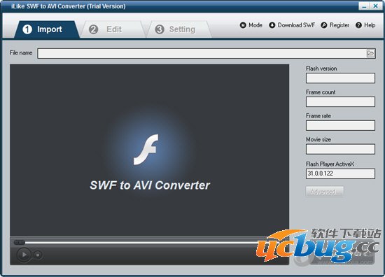 iLike SWF to AVI Converter