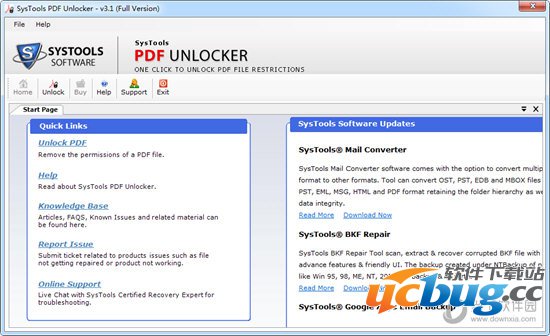 SysTools PDF Unlocker