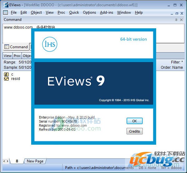 EViews9.0破解版