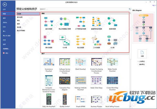 亿图流程图制作软件