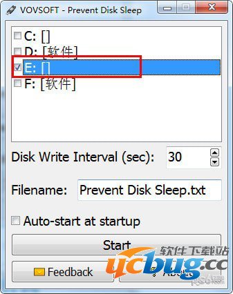 Prevent Disk Sleep