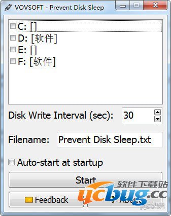 Prevent Disk Sleep