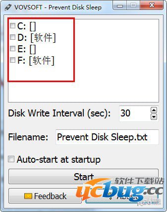 Prevent Disk Sleep