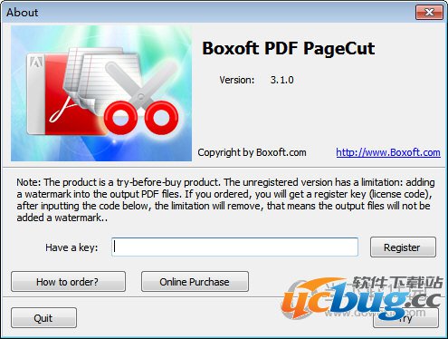 Boxoft PDF PageCut