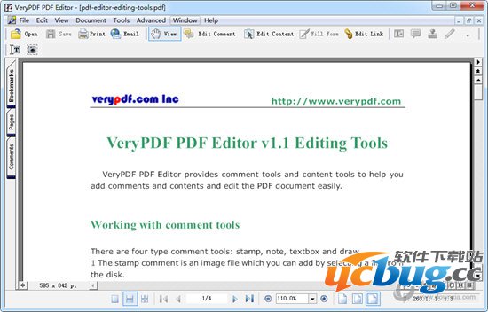 VeryPDF PDF Editor