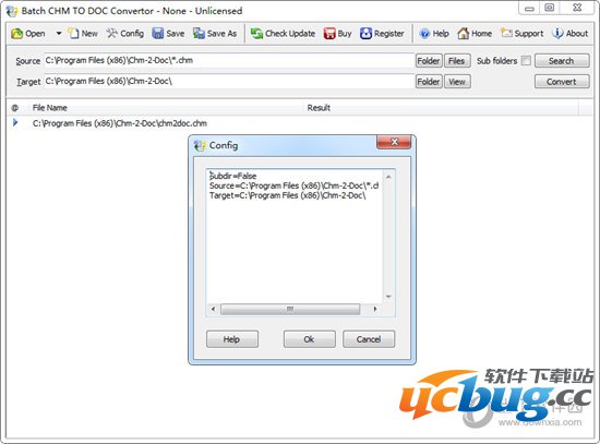 Batch CHM TO DOC Converter