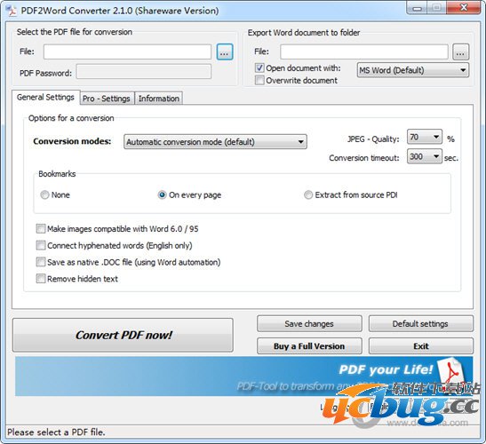 BullZip PDF2Word Converter