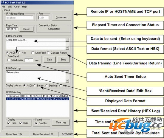 TCP Test Tool