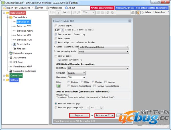 ByteScout PDF Multitool