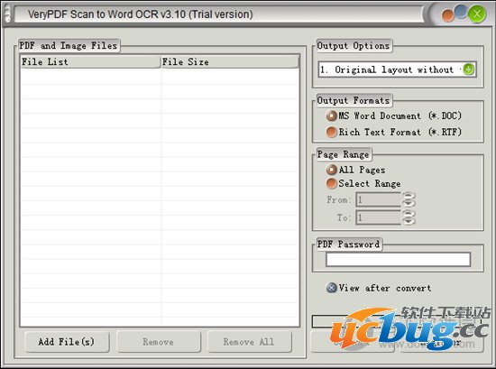 VeryPDF Scan to Word OCR Converter