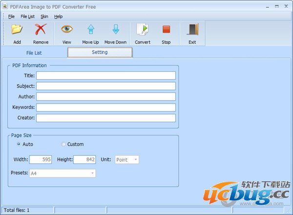 PDFArea Image to PDF Converter