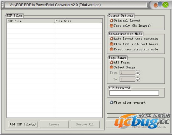 VeryPDF PDF to PowerPoint Converter