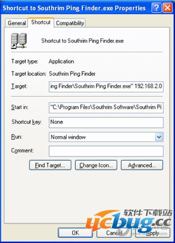 Southrim Ping Finder