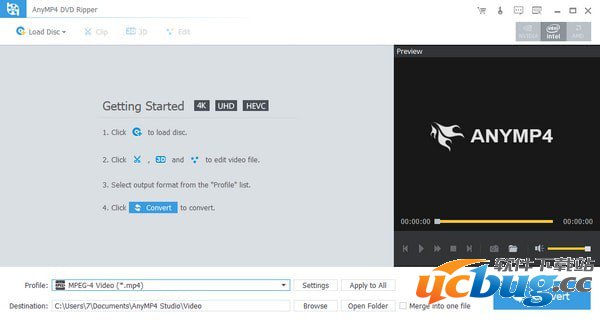 AnyMP4 DVD Ripper破解版