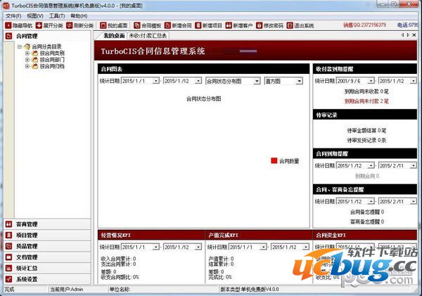 turbocis合同信息管理系统