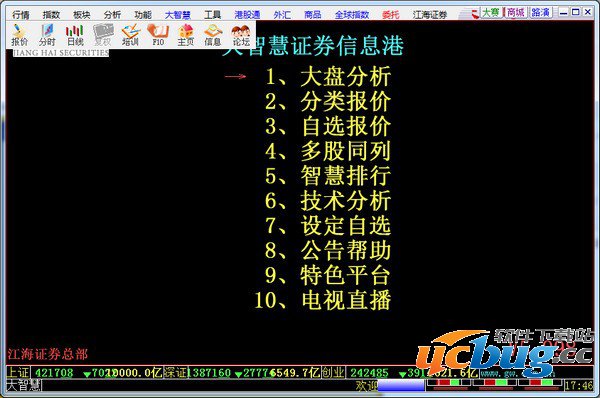 江海证券大智慧经典版