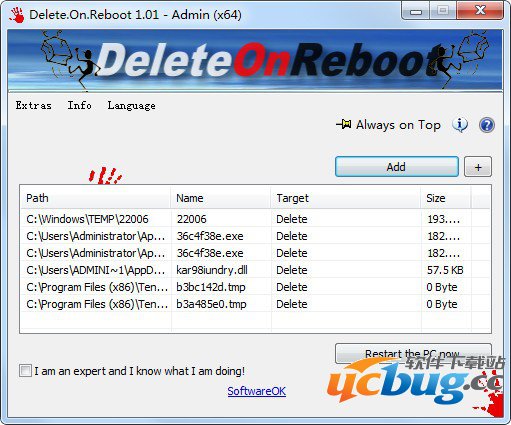 Delete.On.Reboot