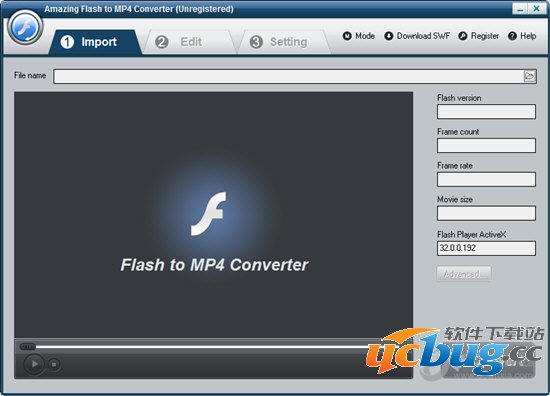 Amazing Flash to MP4 Converter